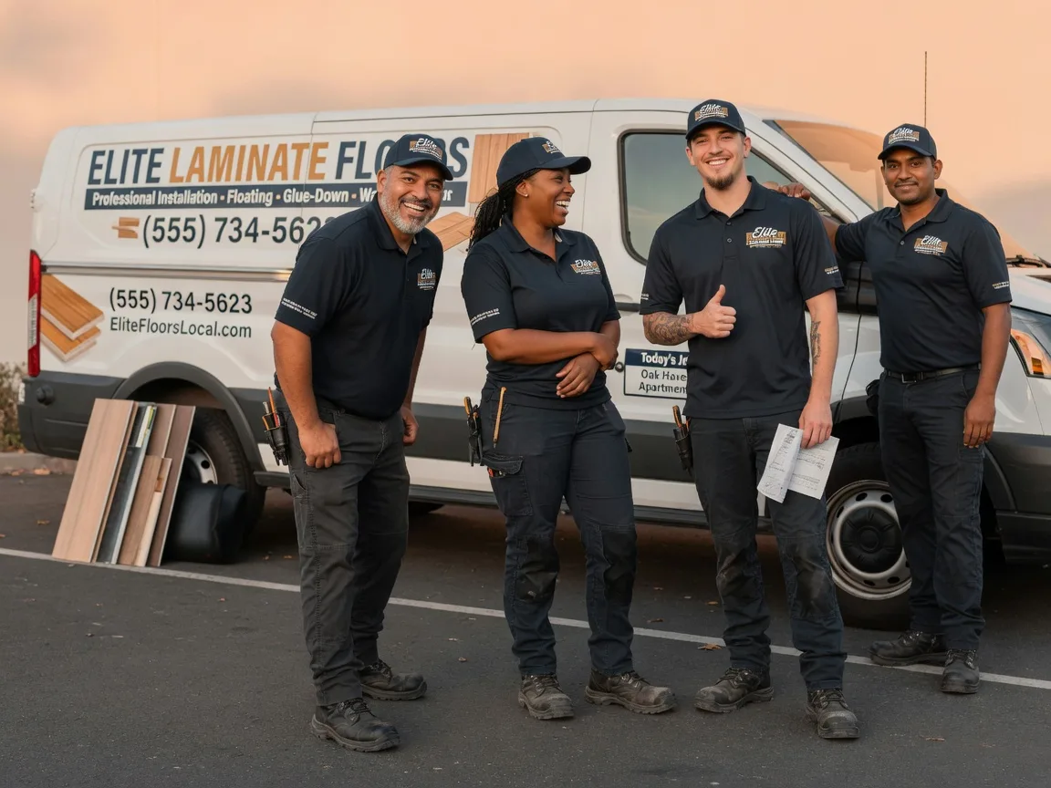 Laminate flooring installation company in Ramey, PA
